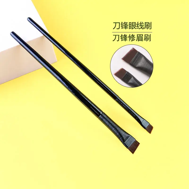 Wang Xiaoxiao Same Style Eye Liner & Eyebrow Brush Set - Image 4