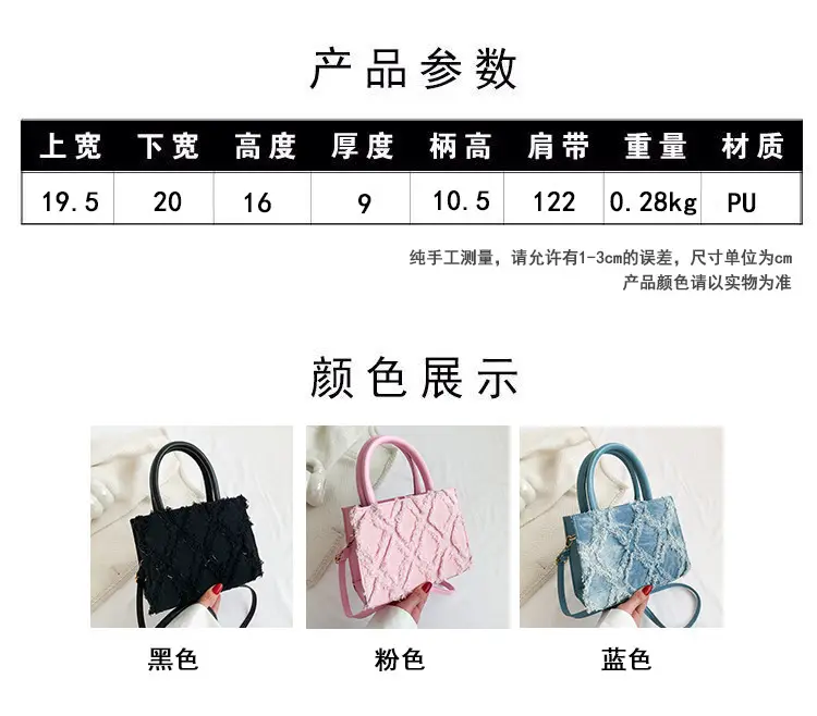 Women's Rhombus Tote Bag Ocean Blue 2024 — feature 2