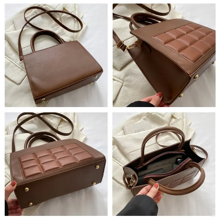 Elegant Plaid Shoulder Bag for Women 2023 — feature 7
