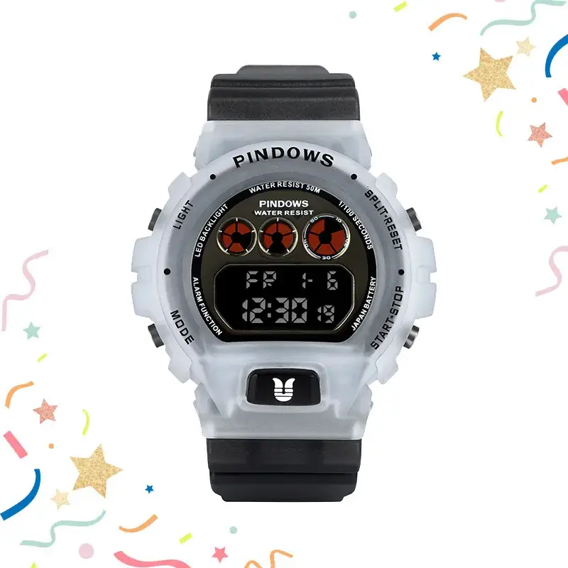 Waterproof LED Alarm Clock with Red Display - Image 15