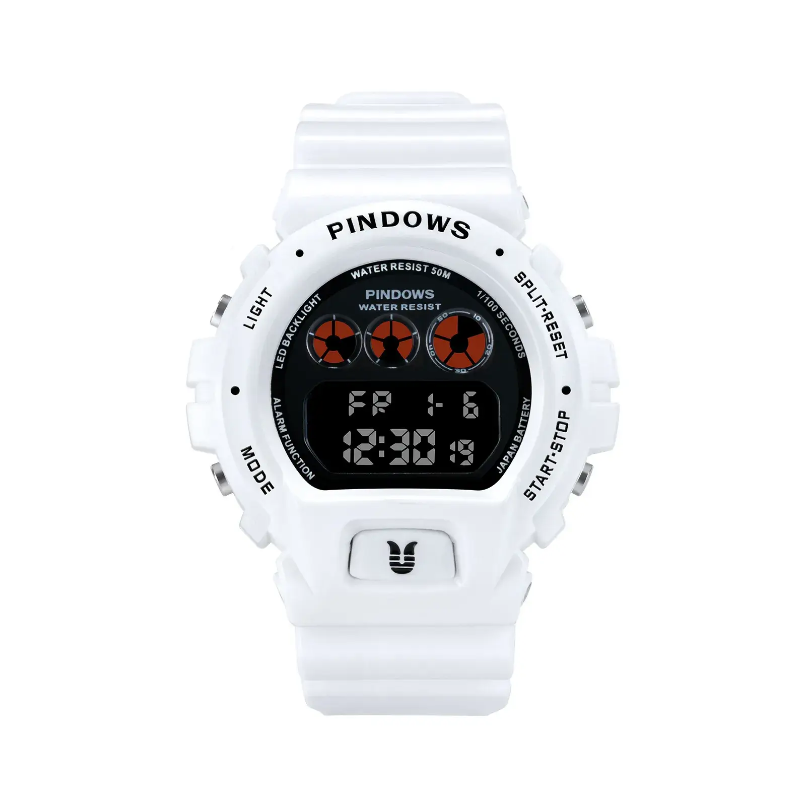 Waterproof LED Alarm Clock with Red Display - Image 7