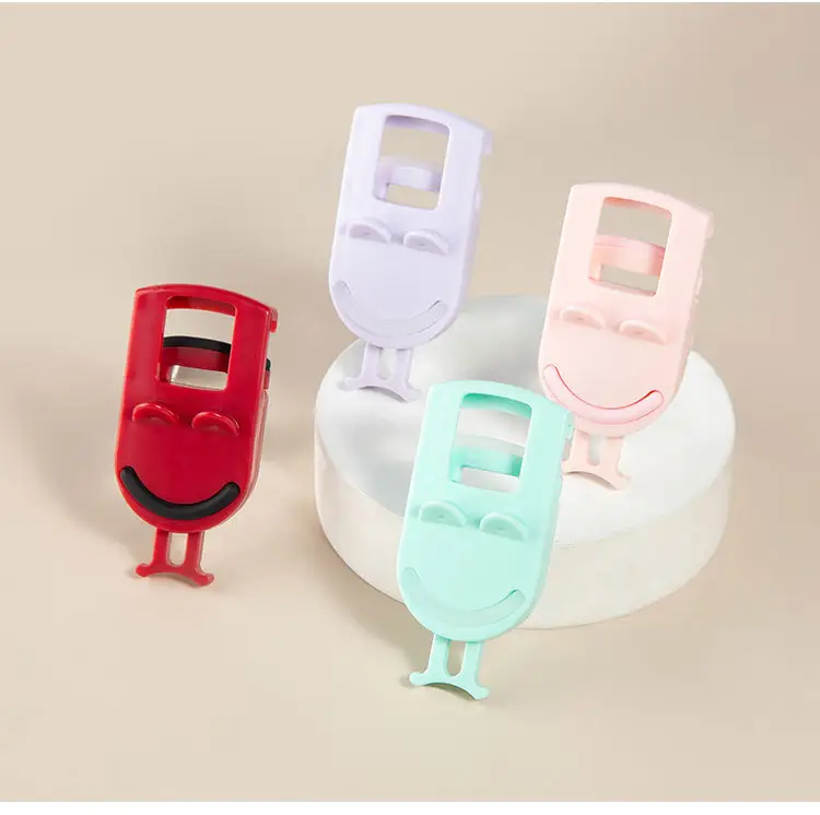 Mini Portable Eyelash Curler Silicone Strip Light Blue — feature 13