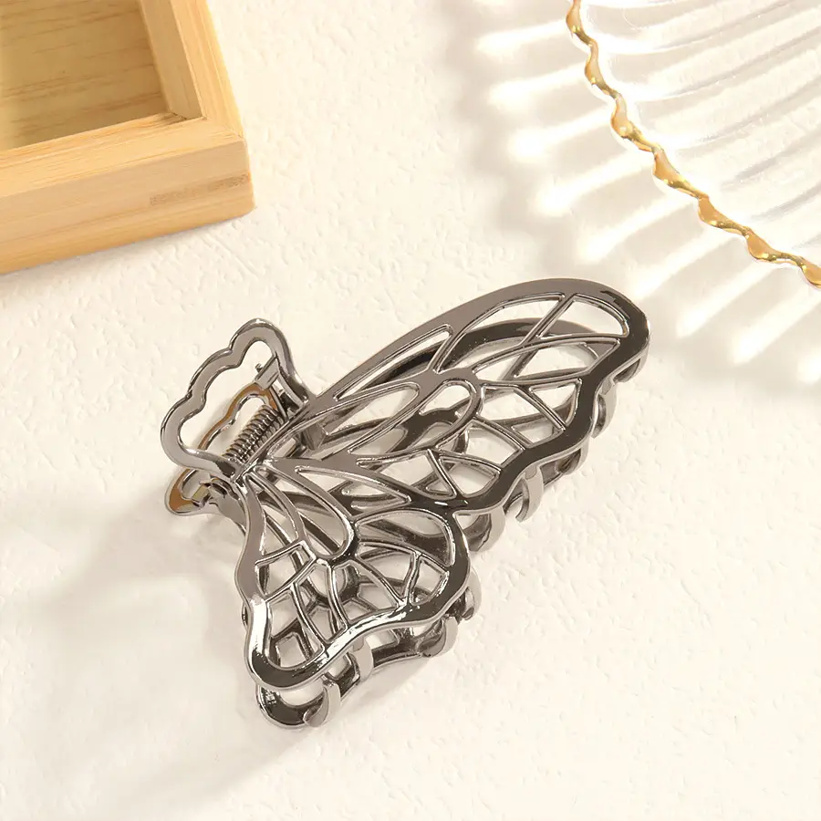 French Style Butterfly Hair Clips for Women — feature 3