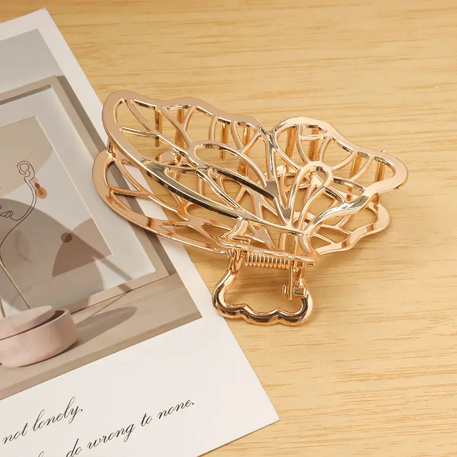 French Style Butterfly Hair Clips for Women — feature 4