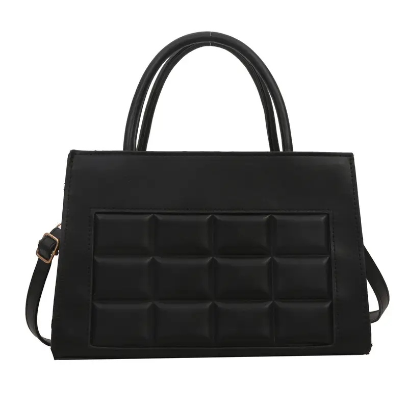 Korean Style Plaid Bag for Women Brown 2023 - Image 10