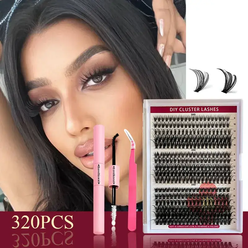 30D + 40D +50D16 row mixed + double-headed glue + Jinyu tweezers