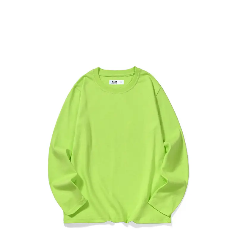 Kids Long Sleeve Cotton T-Shirt Navy Blue — feature 42
