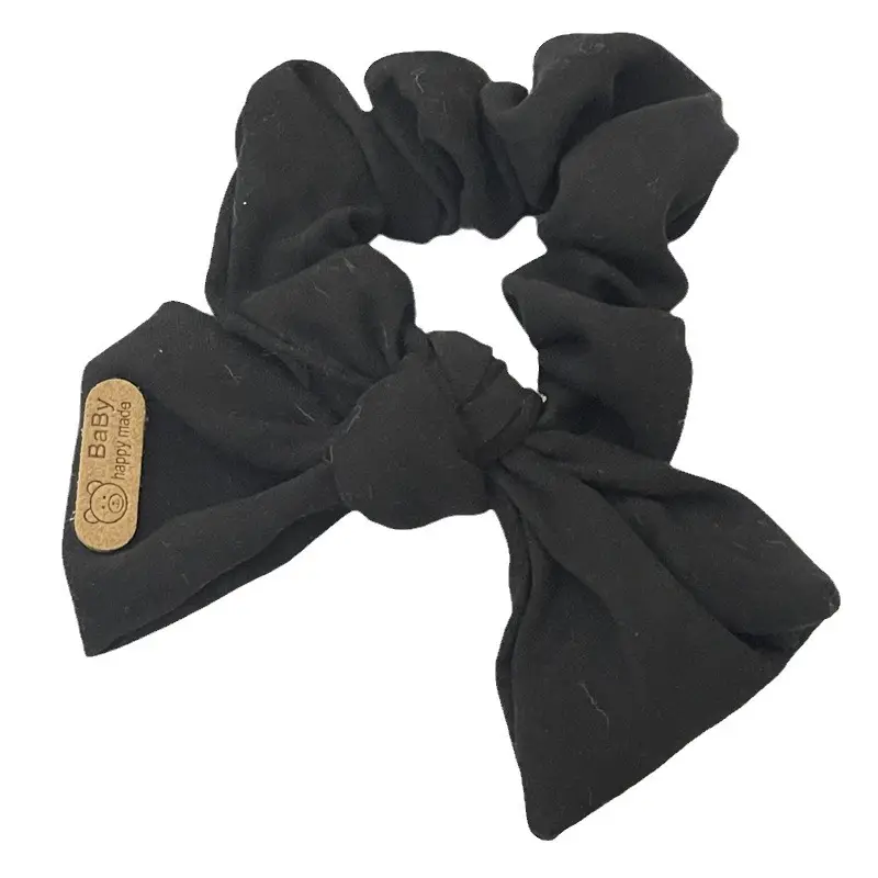 Bear Logo Brown Hair Scrunchie for Women - Image 9