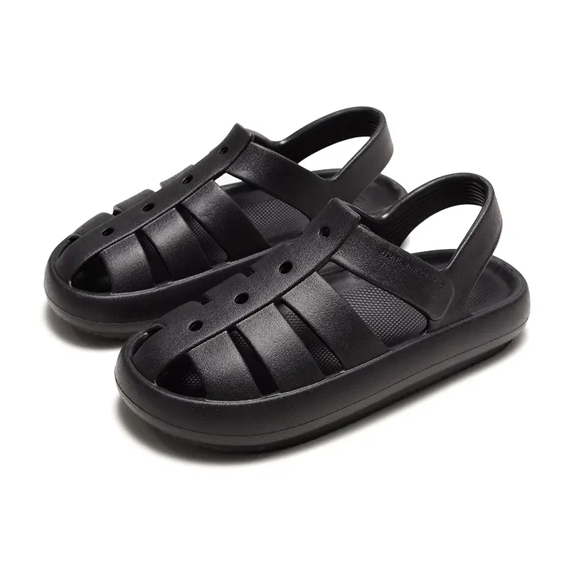 Thick-Soled Roman Sandals for Women, Suitable for Outdoor Wear, 2025 New Model, Couple's Slippers with Cushioning Effect, Height-Increasing, Men's Summer Non-Slip