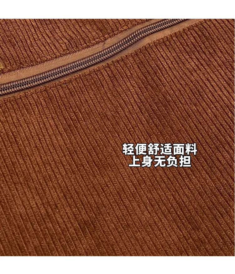 Large Capacity Corduroy Women's Shoulder Crossbody Bag — feature 4