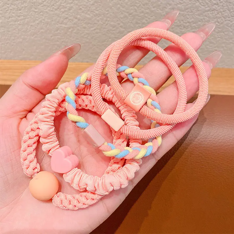 Colorful Rainbow Rubber Bands for Girls Hair Accessories - Image 27