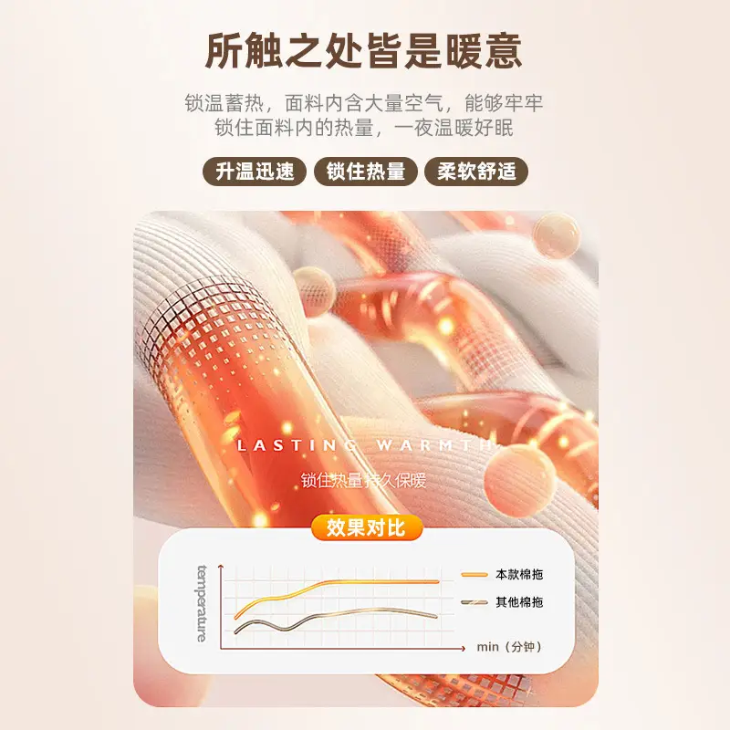 Cixi cotton slippers women's new style warm fleece-lined non-slip indoor home thick bottom fashion winter slippers men - Image 11