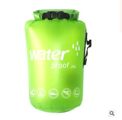 Waterproof Single Shoulder Rafting Bag 20L Pvc - Image 4