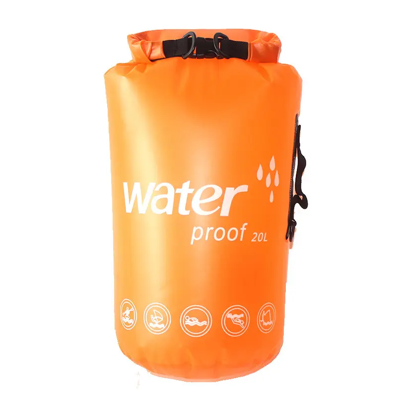 Waterproof Single Shoulder Rafting Bag 20L Pvc - Image 2