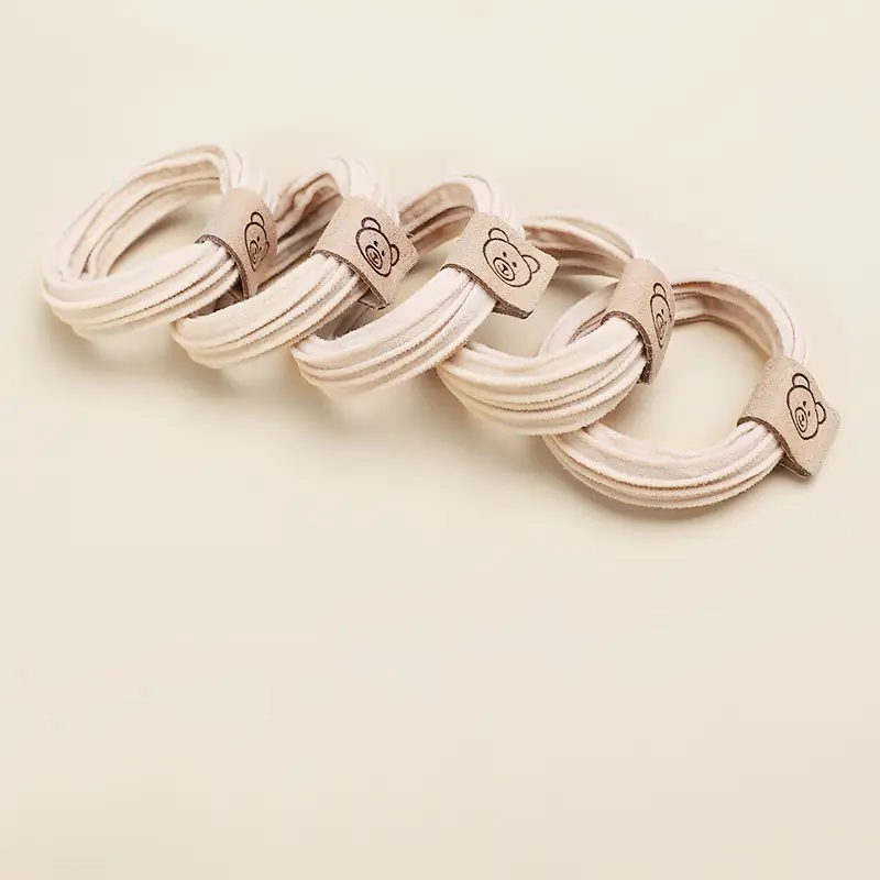 Women Thickened Hairbands Black Rubber Korean Style Loose Hair Accessories - Image 27