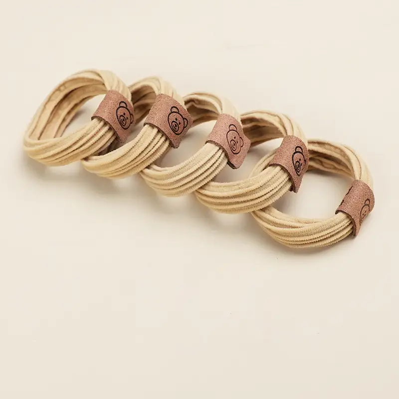 Women Thickened Hairbands Black Rubber Korean Style Loose Hair Accessories - Image 28