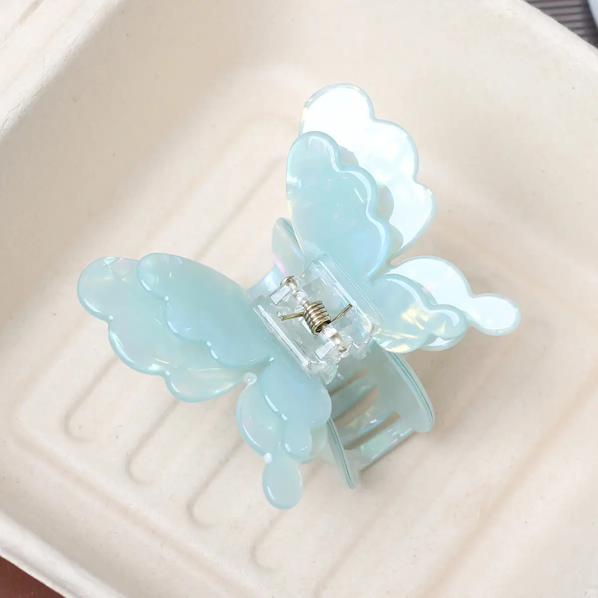 Pink Butterfly Hair Clip for Girls - Image 6