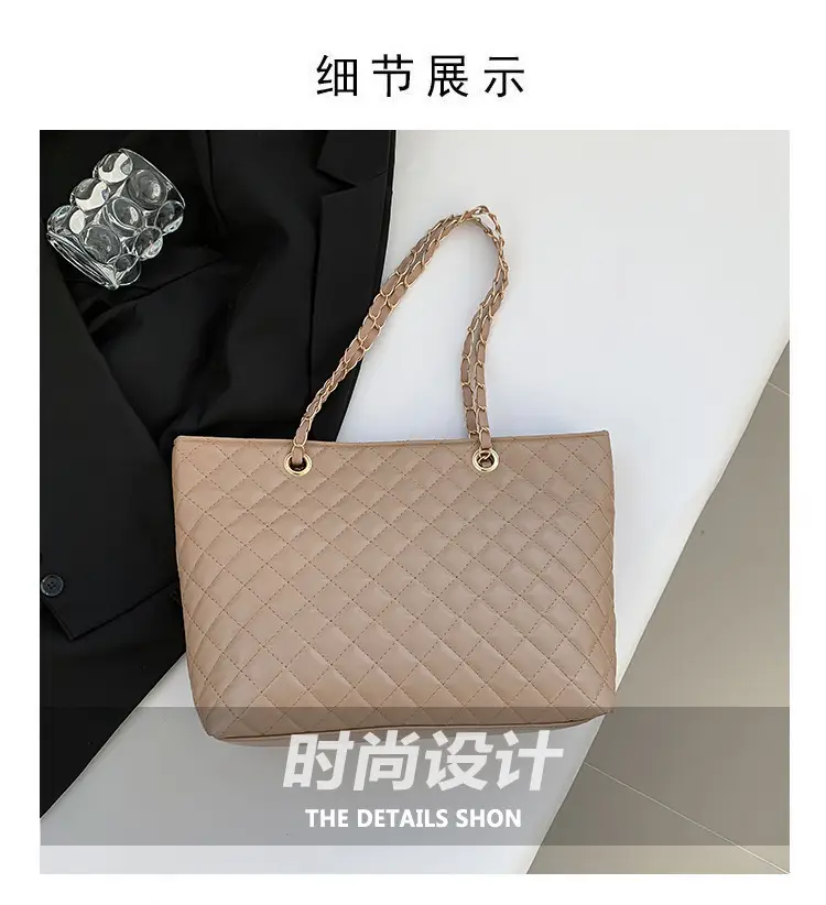 Korean Style Rhombic Chain Shoulder Bag for Women — feature 2