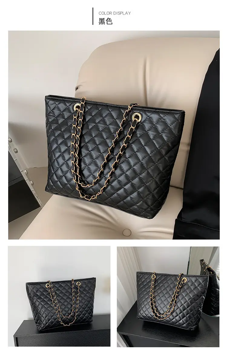 Korean Style Rhombic Chain Shoulder Bag for Women — feature 26