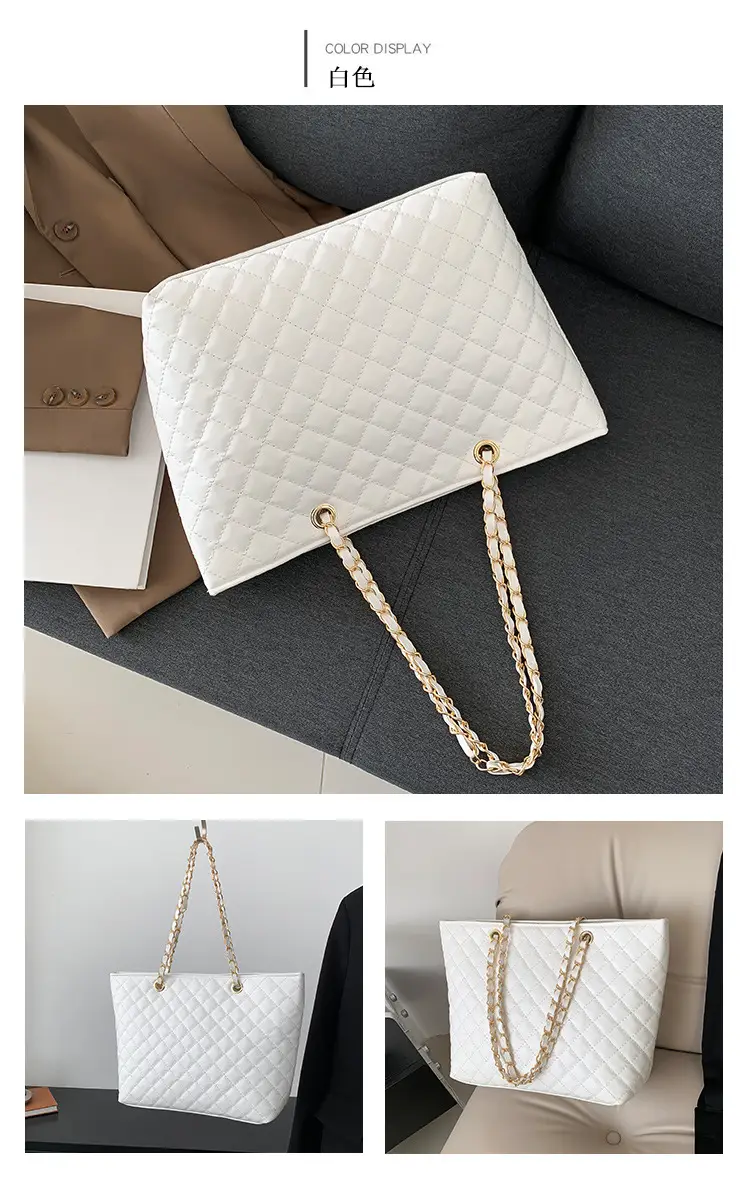 Korean Style Rhombic Chain Shoulder Bag for Women — feature 27