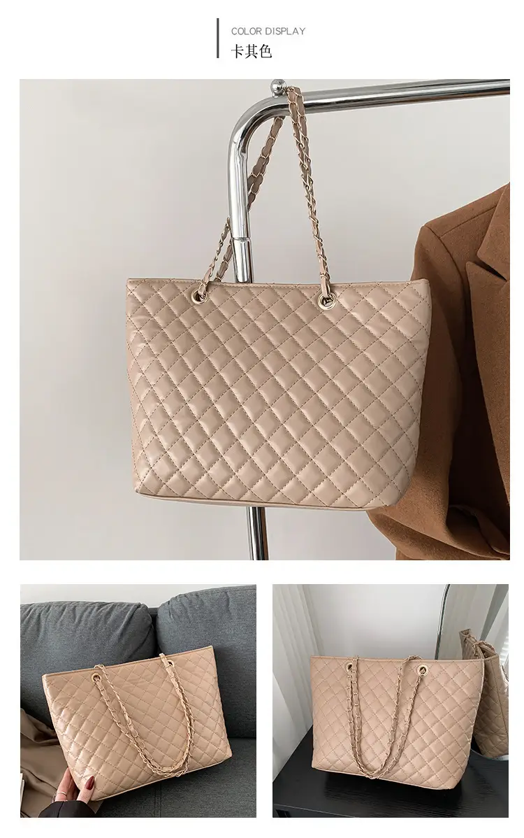 Korean Style Rhombic Chain Shoulder Bag for Women — feature 28