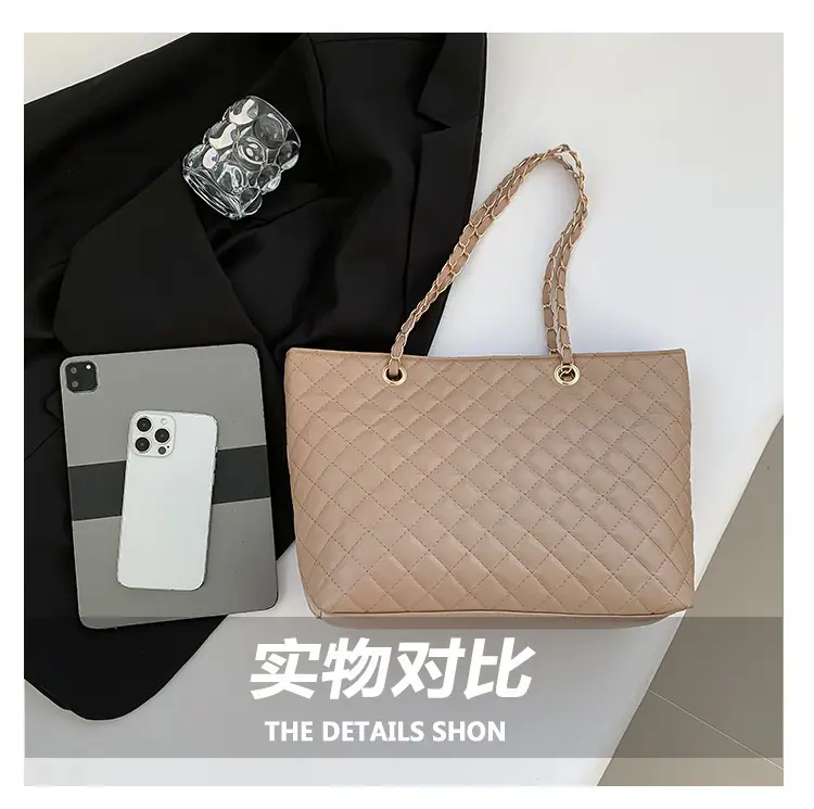 Korean Style Rhombic Chain Shoulder Bag for Women — feature 5