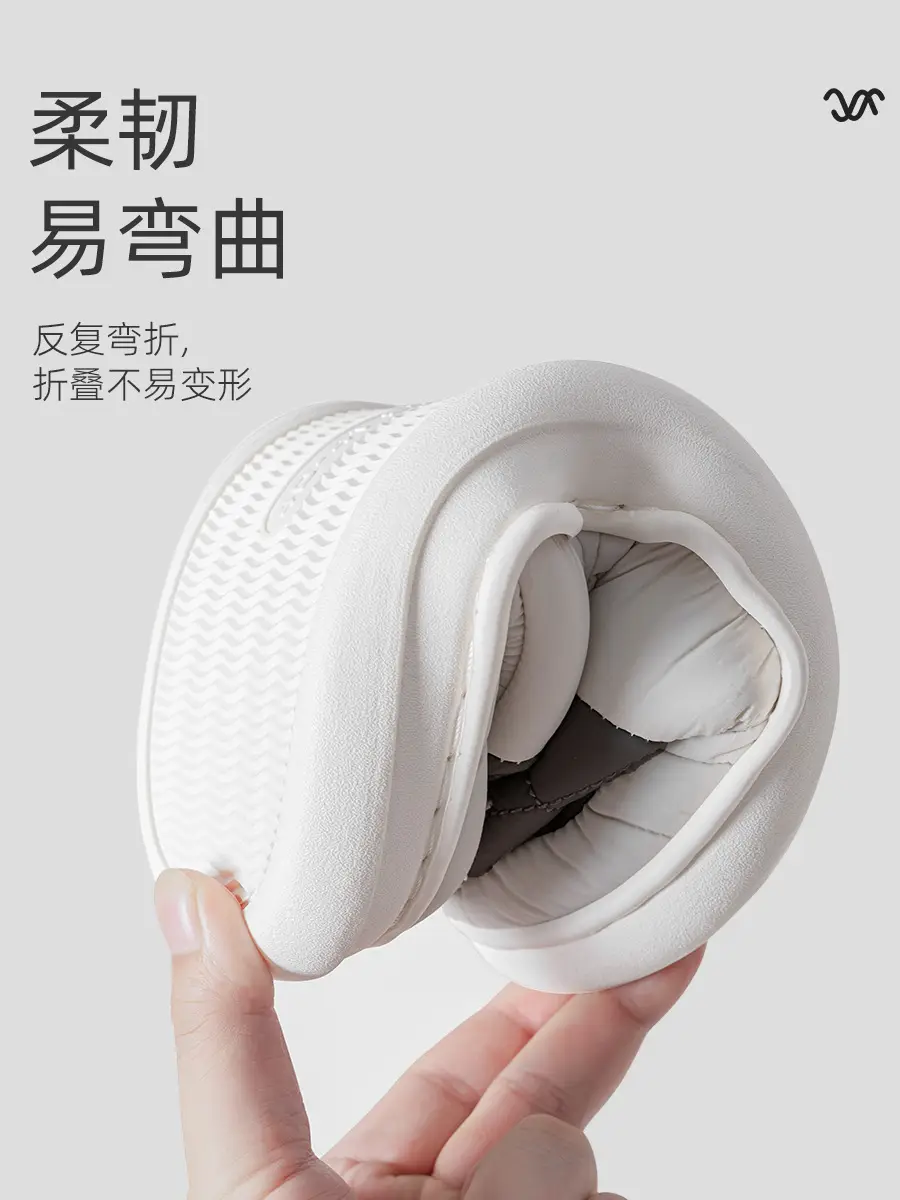 Waterproof Cotton Slippers Men's Winter Household Indoor Home Furnishing Thick Bottom Non-Slip Warm Cotton Slippers Men's Winter - Image 5