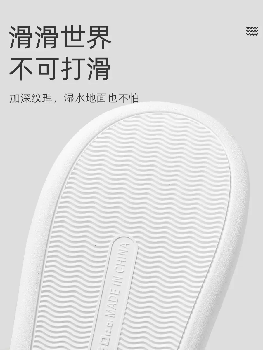 Waterproof Cotton Slippers Men's Winter Household Indoor Home Furnishing Thick Bottom Non-Slip Warm Cotton Slippers Men's Winter - Image 6
