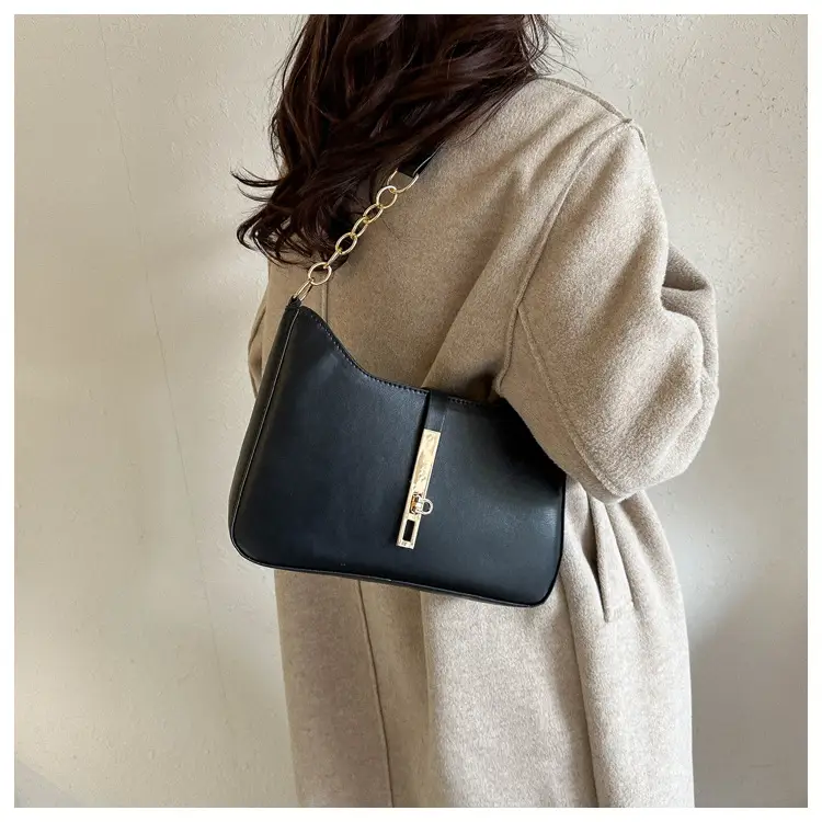 Women's Brown Leather Shoulder Bag 2023 New Fashion — feature 8