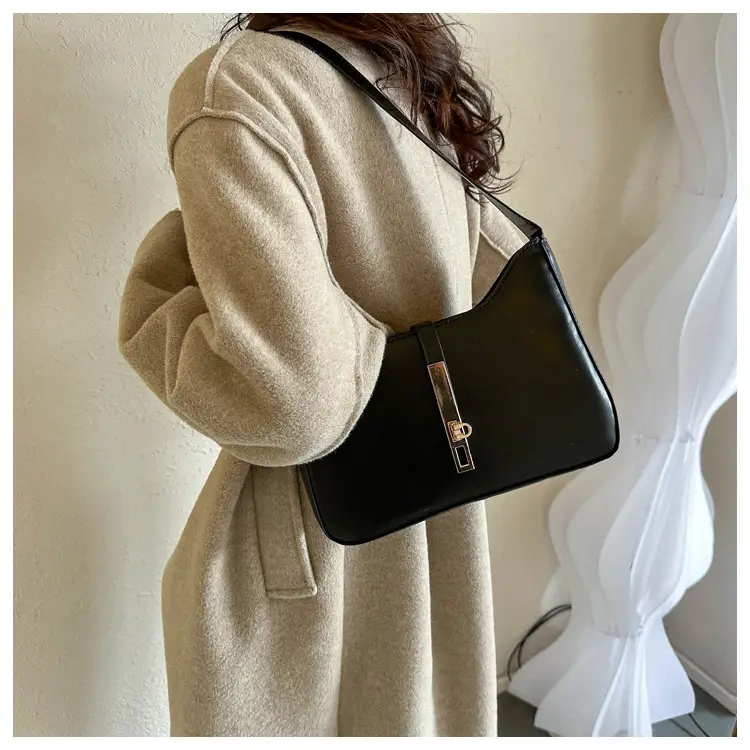Women's Brown Leather Shoulder Bag 2023 New Fashion — feature 9