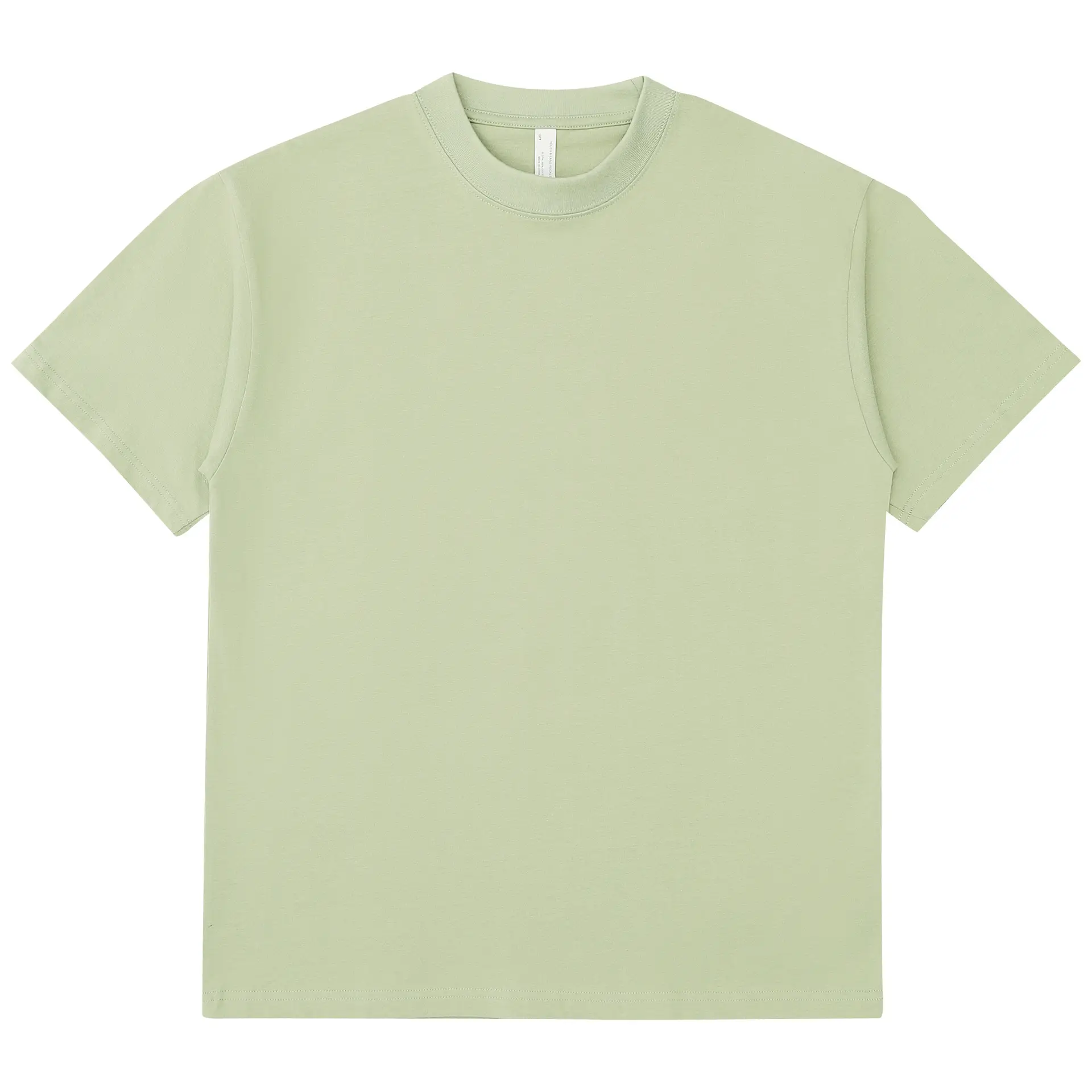 245g Heavy Cotton Short Sleeve T-Shirt Coral - Image 3