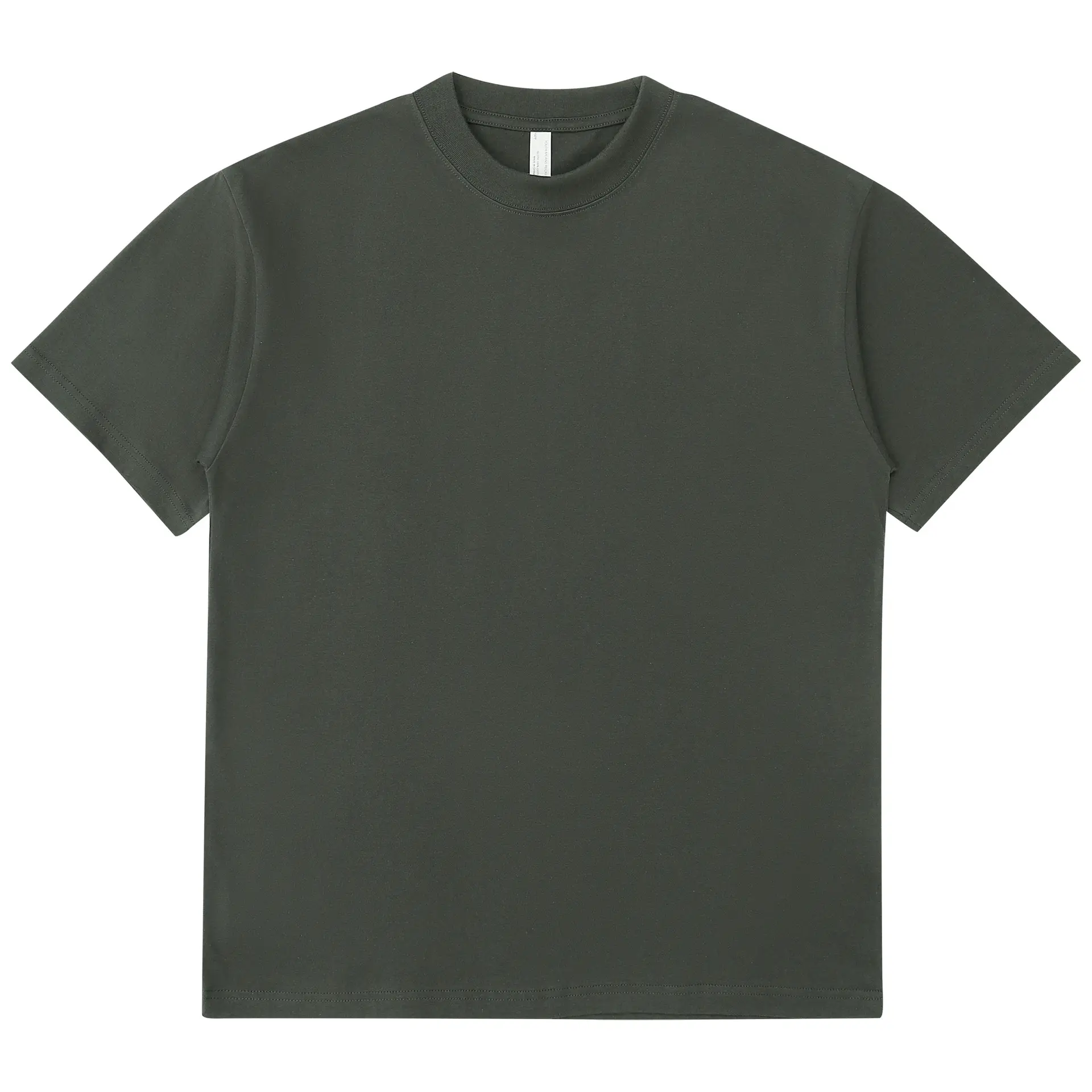 245g Heavy Cotton Short Sleeve T-Shirt Coral - Image 5