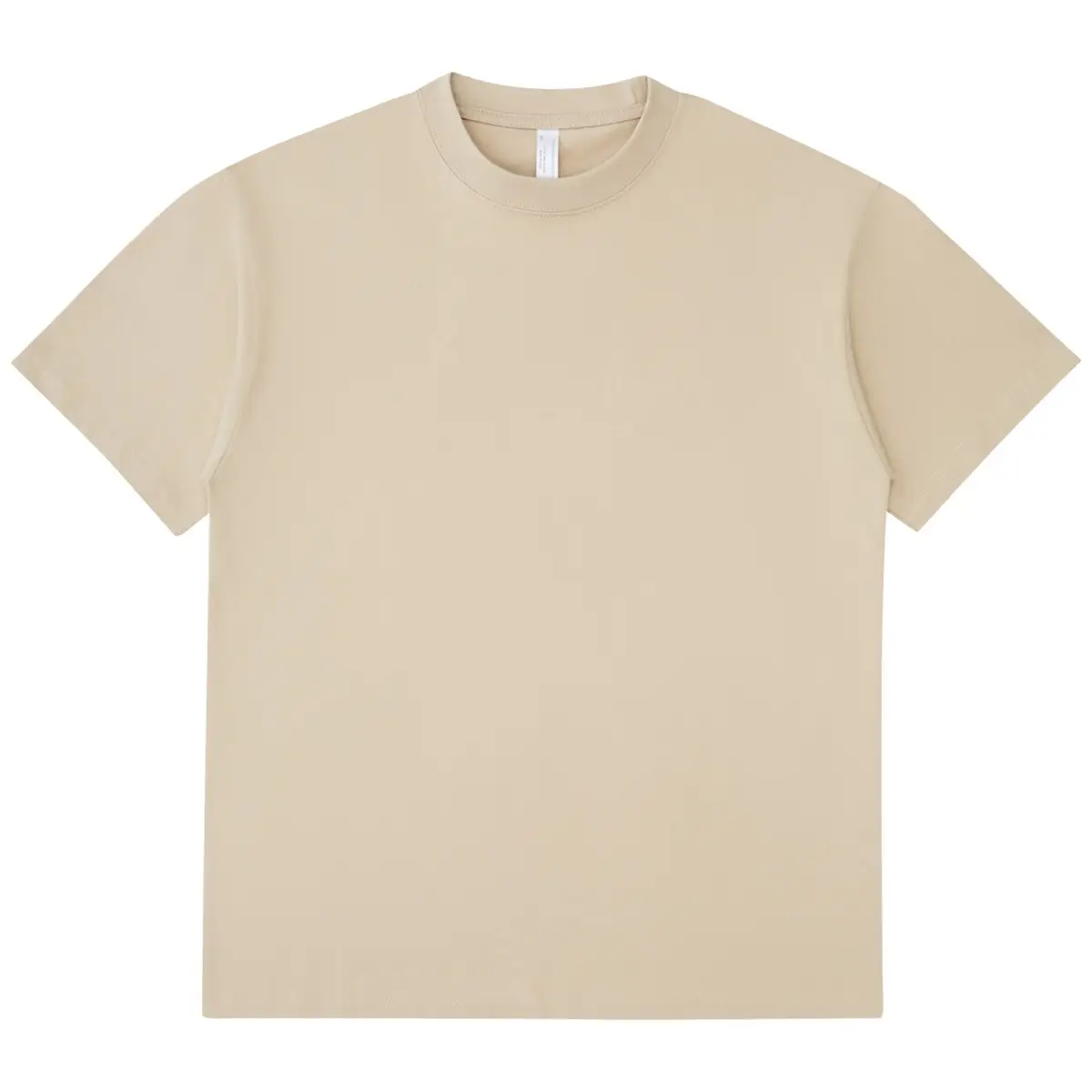 245g Heavy Cotton Short Sleeve T-Shirt Coral - Image 6