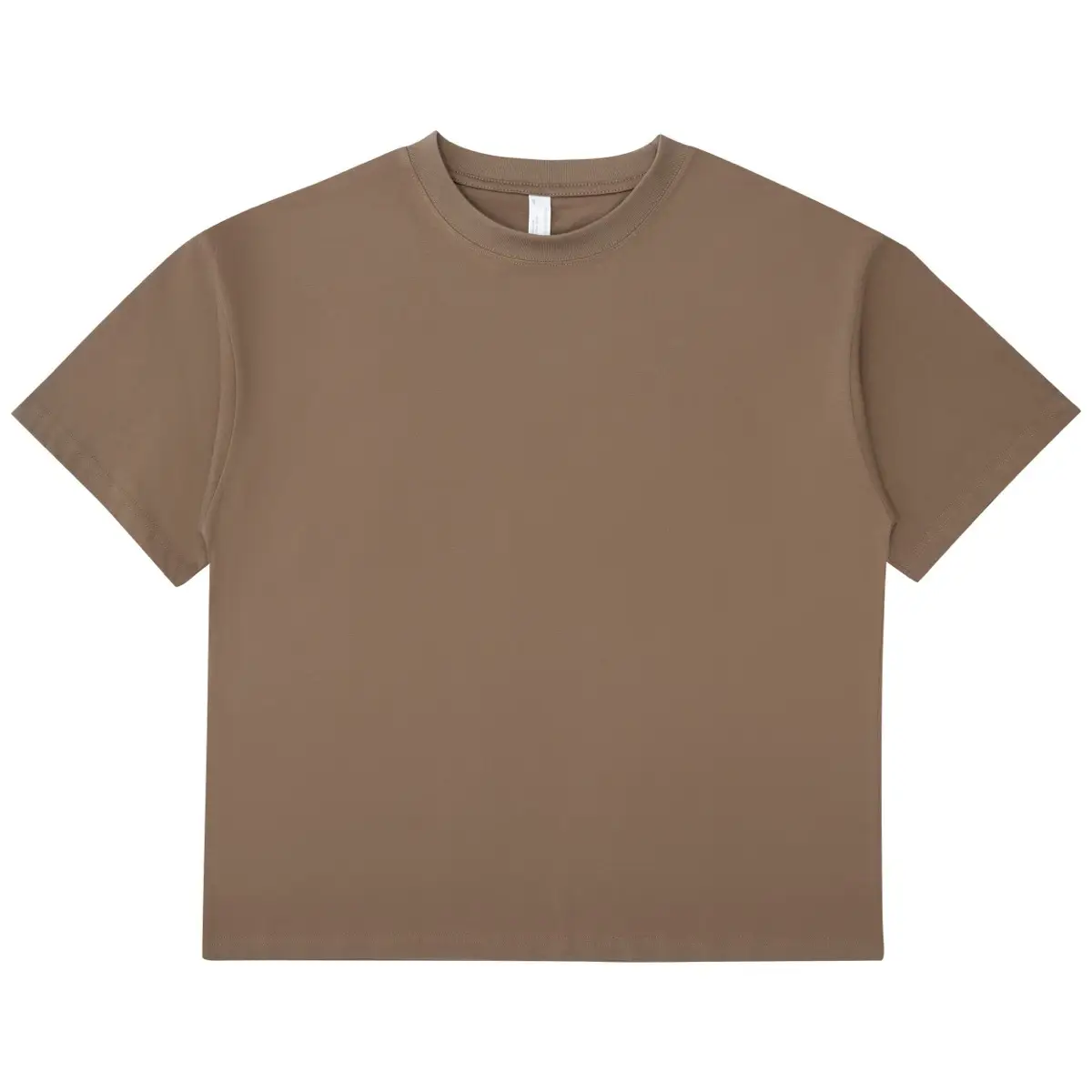 245g Heavy Cotton Short Sleeve T-Shirt Coral - Image 8
