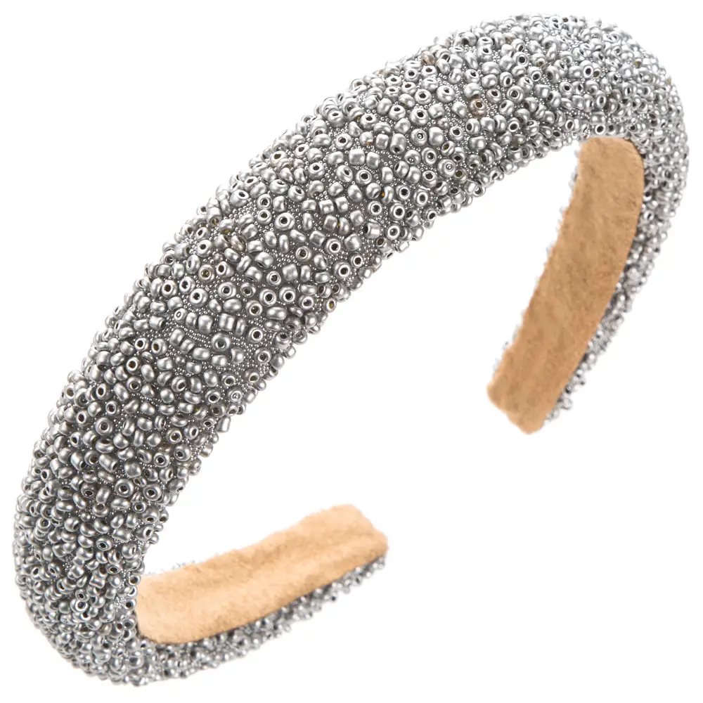 Sponge Beaded Hair Band for Women - Image 2