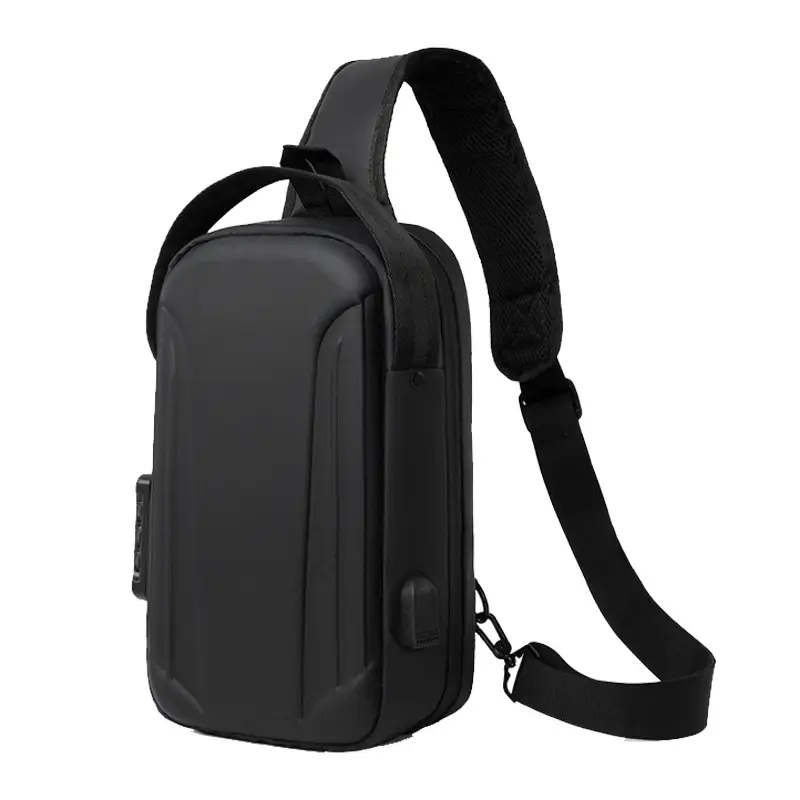 Men Waterproof Crossbody Bag with Multiple Compartments - Image 8