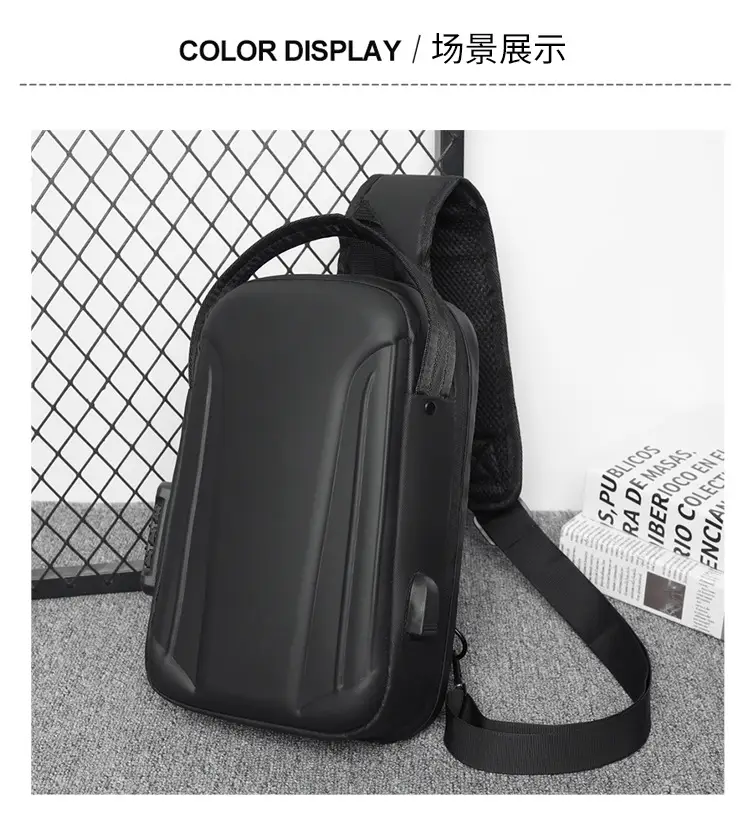 Men Waterproof Crossbody Bag with Multiple Compartments — feature 16