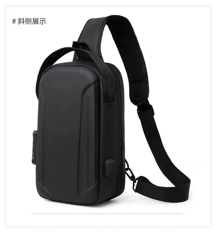 Men Waterproof Crossbody Bag with Multiple Compartments — feature 34