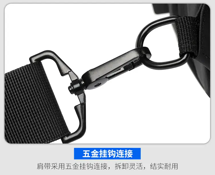 Men Waterproof Crossbody Bag with Multiple Compartments — feature 41