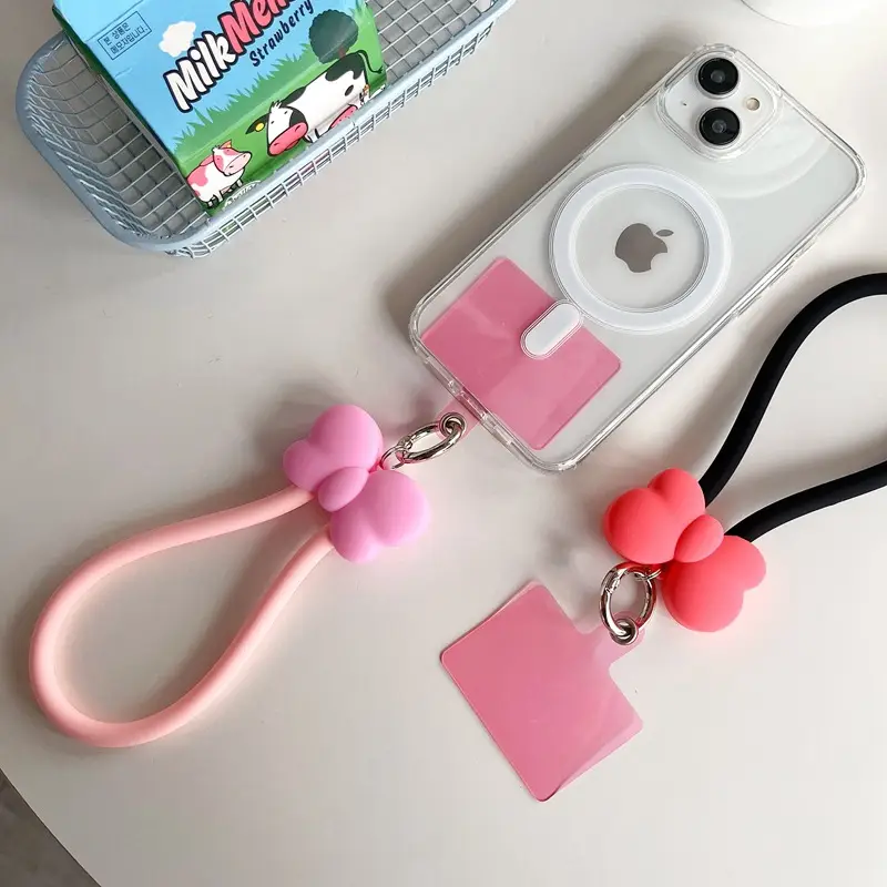 Universal Silicone Bow Lanyard for Phones - Image 10