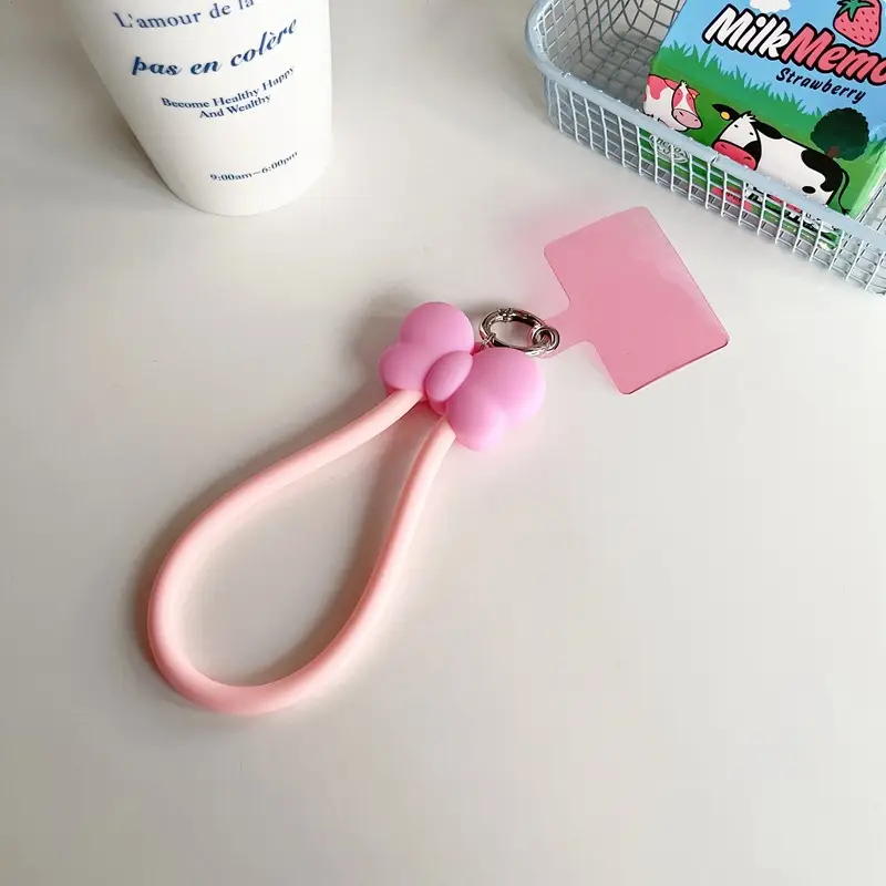 Universal Silicone Bow Lanyard for Phones - Image 2
