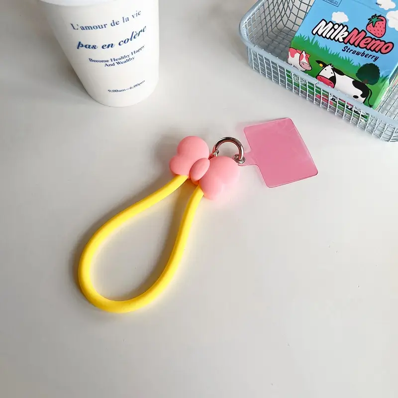 Universal Silicone Bow Lanyard for Phones - Image 3