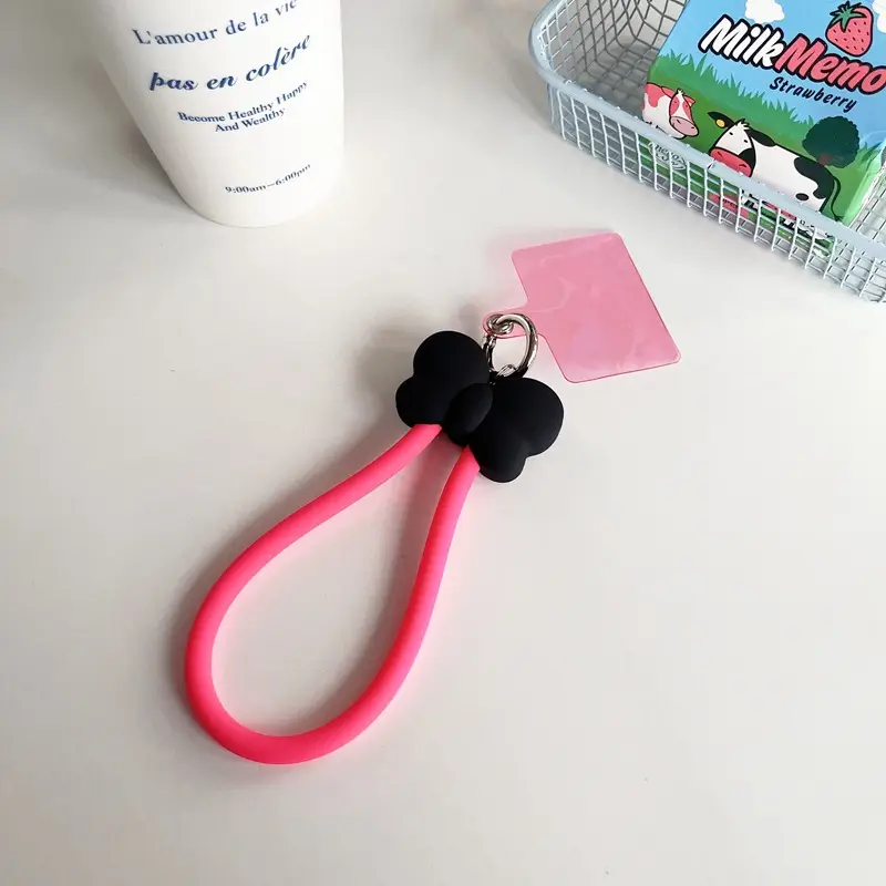 Universal Silicone Bow Lanyard for Phones - Image 5