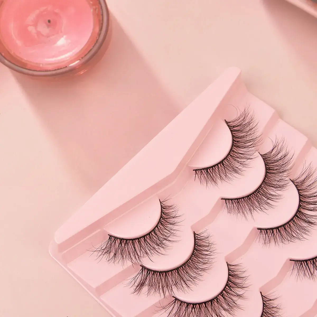 7 Pairs of Natural Fluffy Eyelashes for Flawless Eyes - Image 9