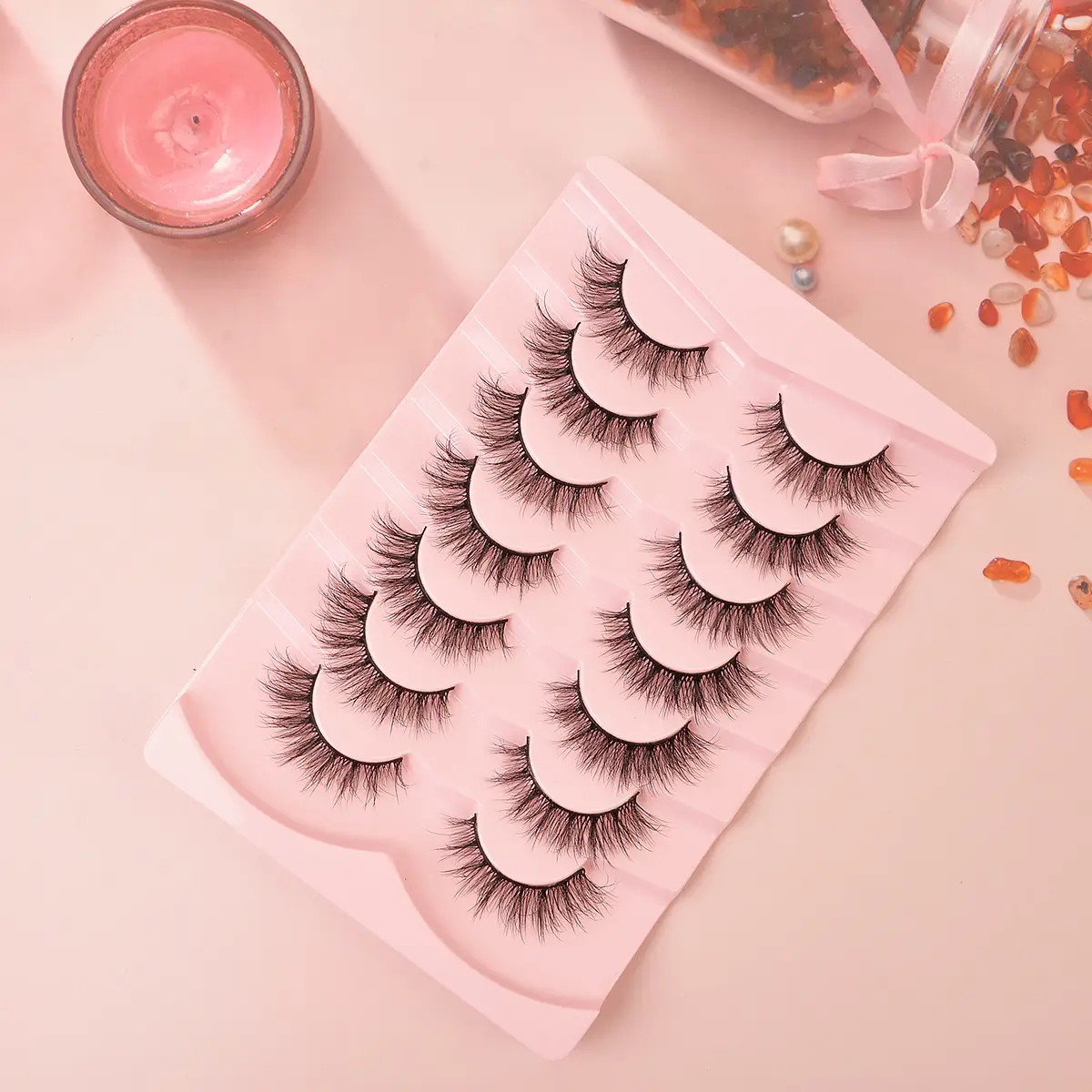 7 Pairs of Natural Fluffy Eyelashes for Flawless Eyes — feature 2