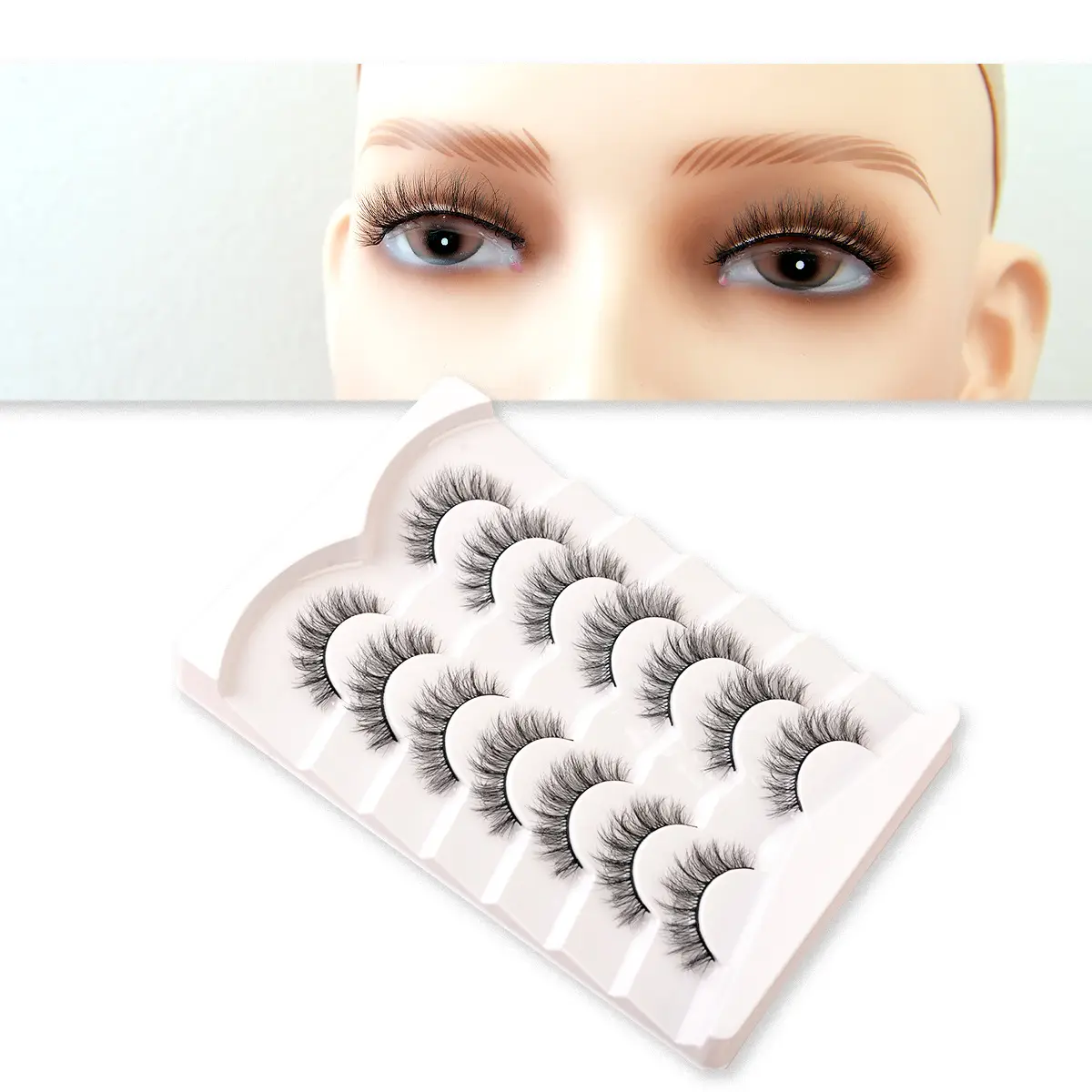 7 Pairs of Natural Fluffy Eyelashes for Flawless Eyes — feature 23