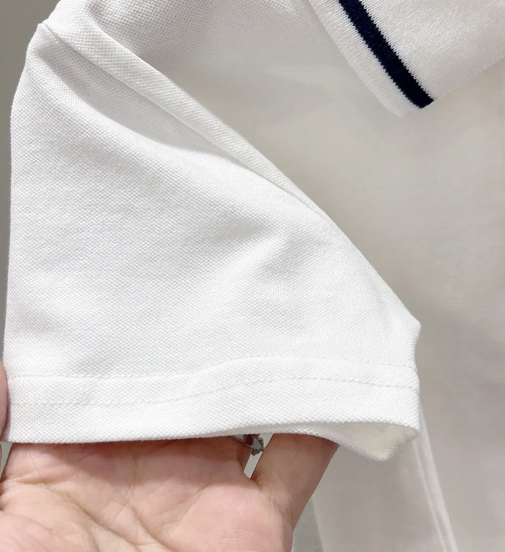 Boys White Polo Shirt Medium Big Summer Wear — feature 8