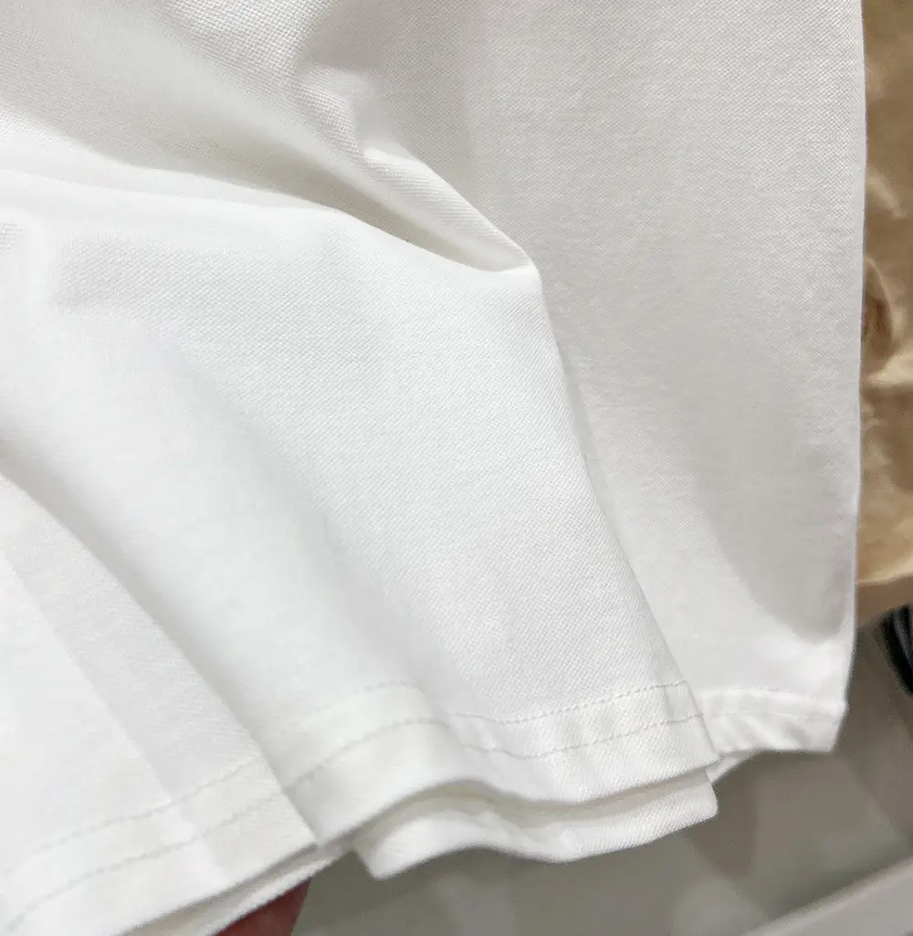 Boys White Polo Shirt Medium Big Summer Wear — feature 9
