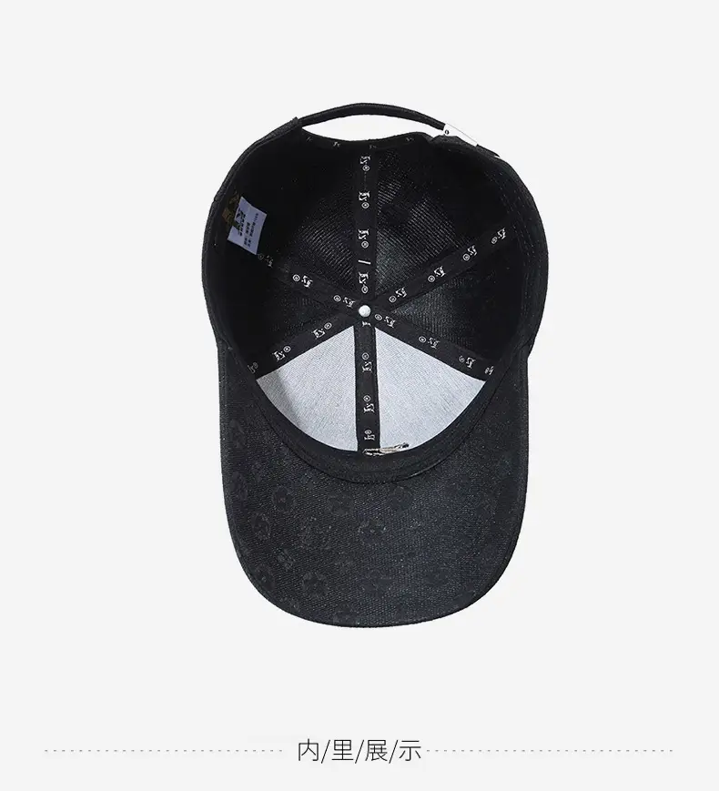 Men's Light Gray Logo Baseball Cap with Embroidered Design — feature 13