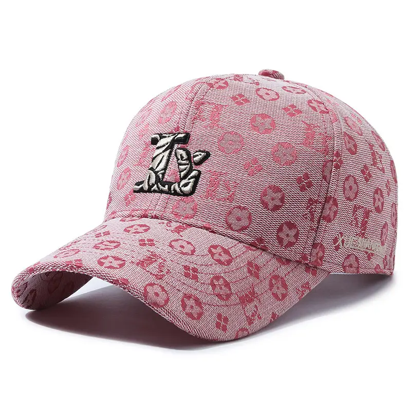 Men's Light Gray Logo Baseball Cap with Embroidered Design